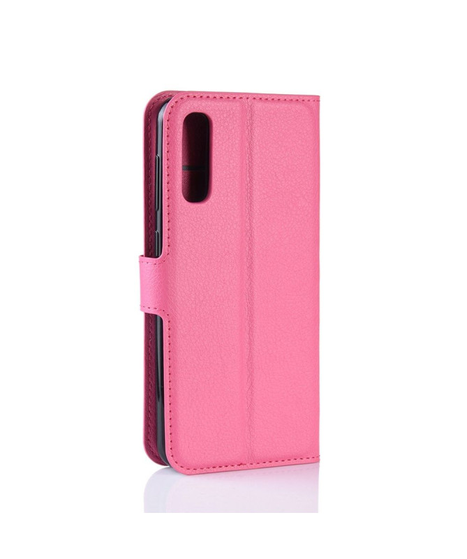 Samsung Galaxy A50 - Étui style cuir porte cartes