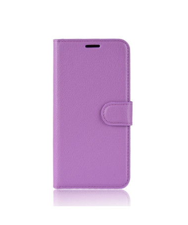 Samsung Galaxy A50 - Étui style cuir porte cartes Violet - photo 45