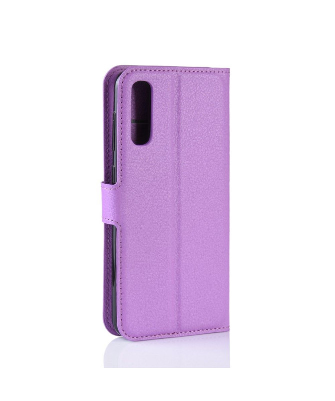 Samsung Galaxy A50 - Étui style cuir porte cartes