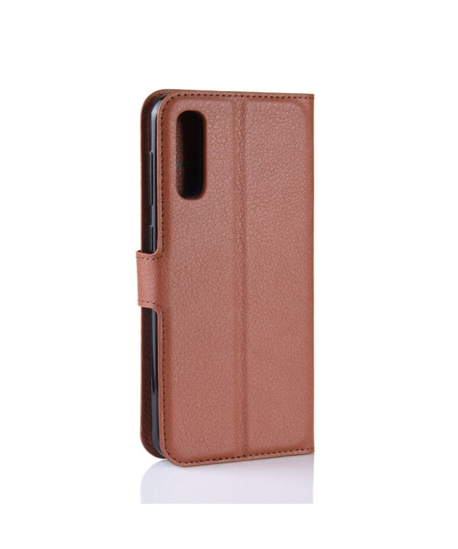 Samsung Galaxy A50 - Étui style cuir porte cartes