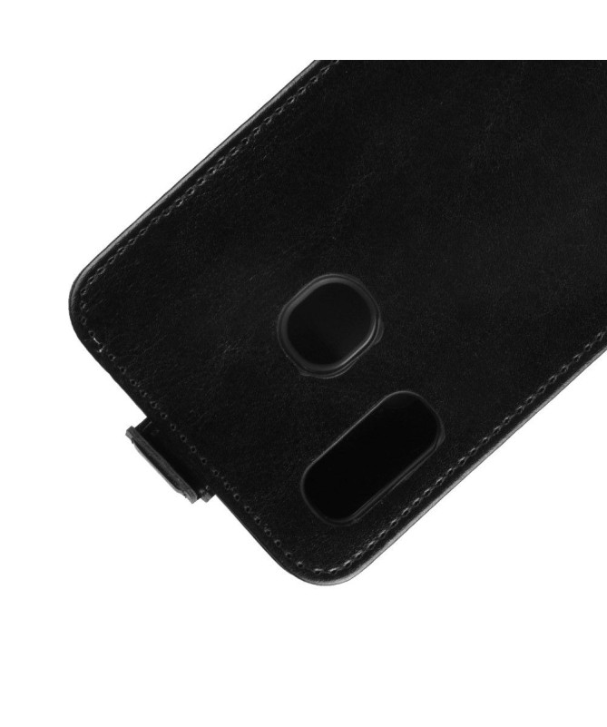 Étui Samsung Galaxy A40 simili cuir avec rabat verticale