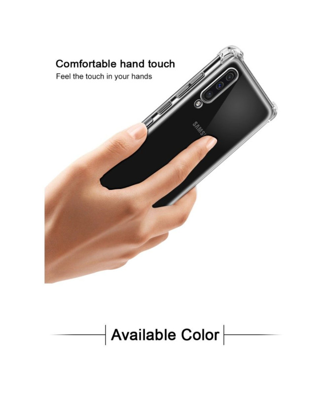 Samsung Galaxy A50 - Coque class protect - Transparent