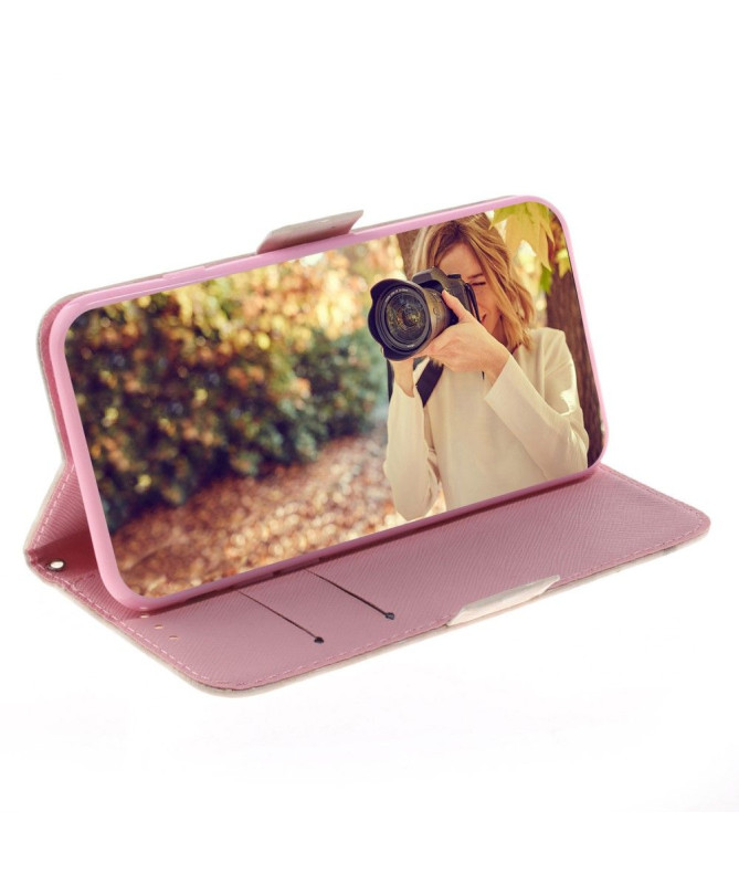 Samsung Galaxy A40 - Etui à lanière motif talon