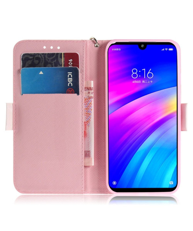 Samsung Galaxy A40 - Etui à lanière motif talon