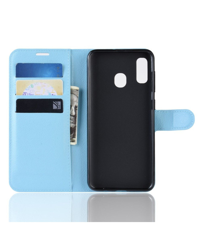 Samsung Galaxy A40 - Housse style cuir porte cartes