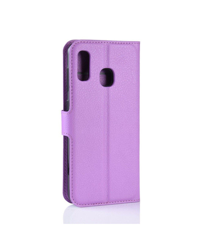 Samsung Galaxy A40 - Housse style cuir porte cartes