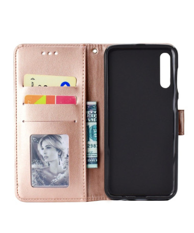 Samsung Galaxy A50 - Étui à lanière mandala Or Rose - photo 11