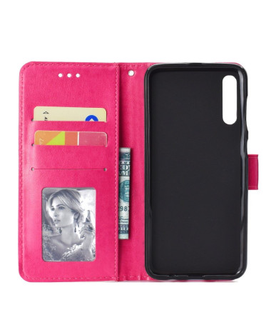 Samsung Galaxy A50 - Étui à lanière mandala Magenta - photo 27