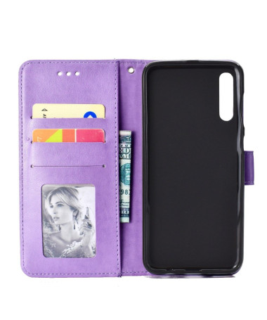 Samsung Galaxy A50 - Étui à lanière mandala Violet - photo 59