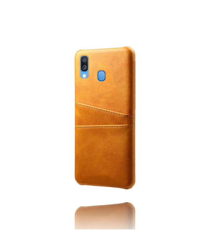 Samsung Galaxy A40 - Coque Mélodie effet cuir porte cartes
