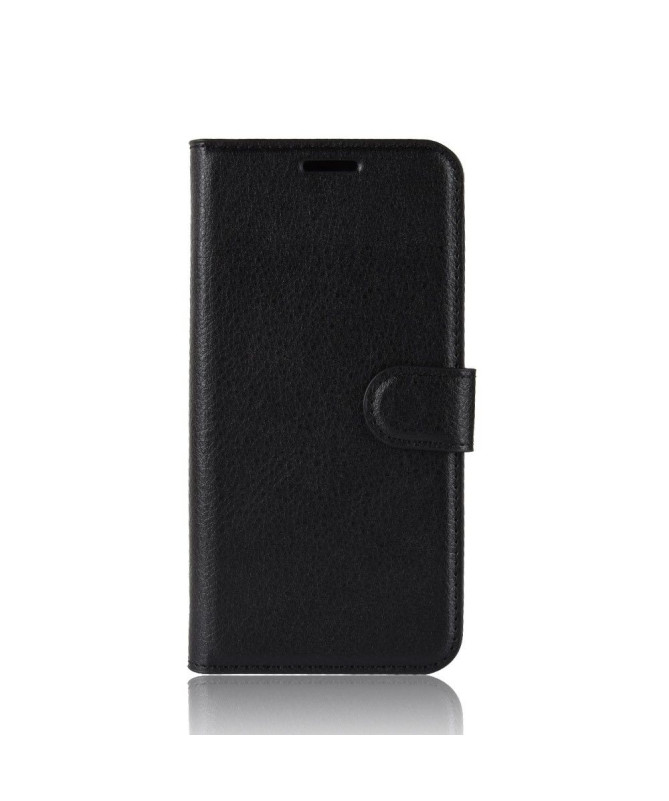Samsung Galaxy A20e - Étui style cuir portefeuille Noir