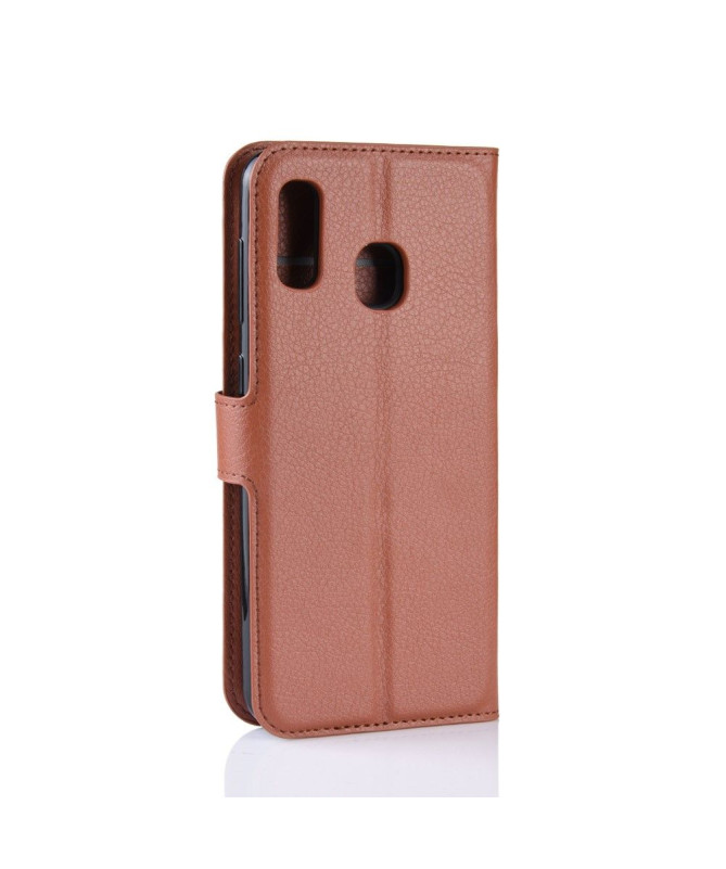 Samsung Galaxy A20e - Étui style cuir portefeuille