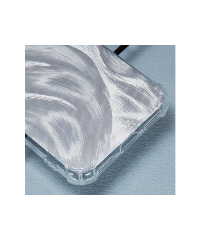 Coque Google Pixel 8a Aurora Feather avec Coins Renforcés