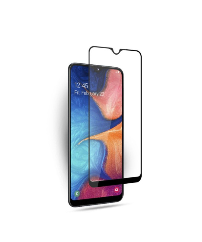 Samsung Galaxy A20e - Protection d’écran en verre trempé full size - Noir - photo 3