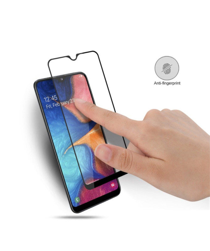 Samsung Galaxy A20e - Protection d’écran en verre trempé full size - Noir - photo 5