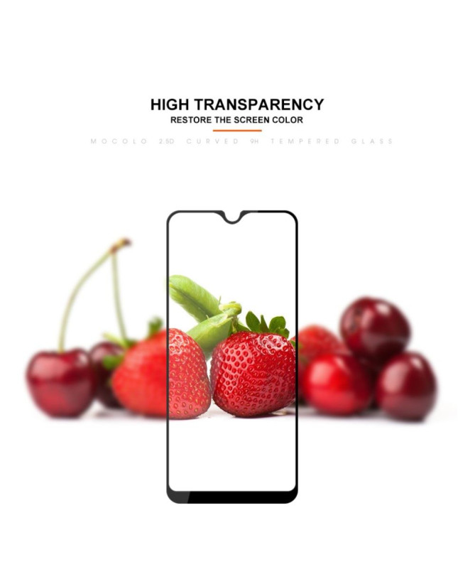 Samsung Galaxy A20e - Protection d’écran en verre trempé full size - Noir - photo 10