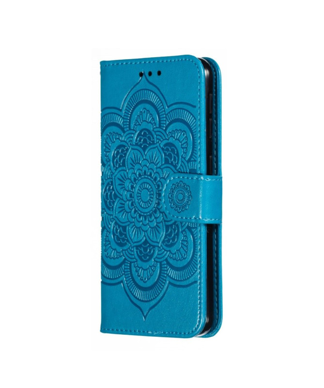 Samsung Galaxy A20e - Étui folio avec lanière mandala