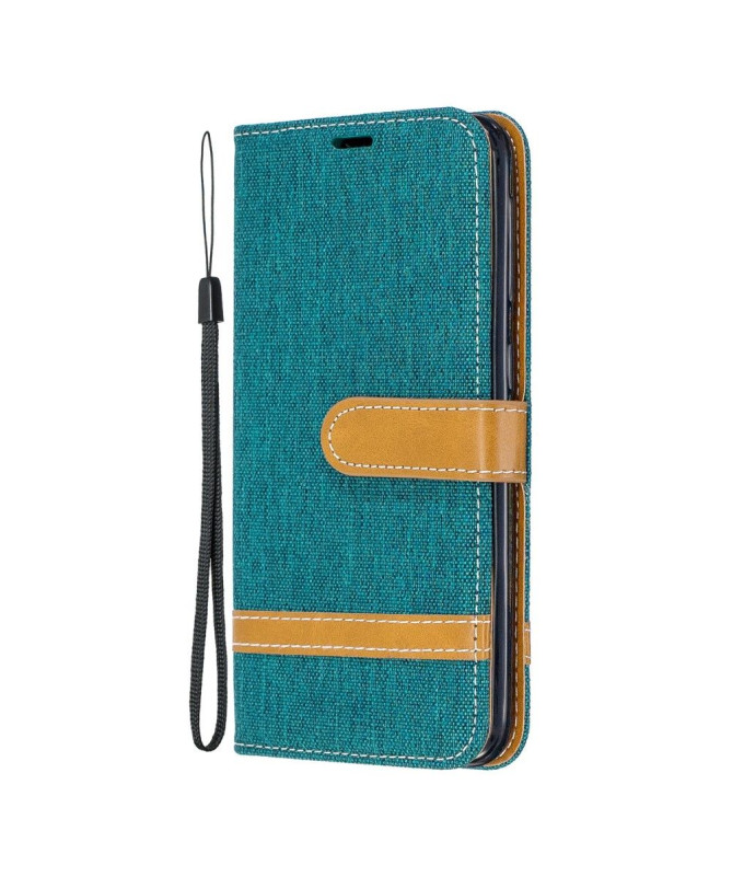 Etui Samsung Galaxy A20e revêtement tissu
