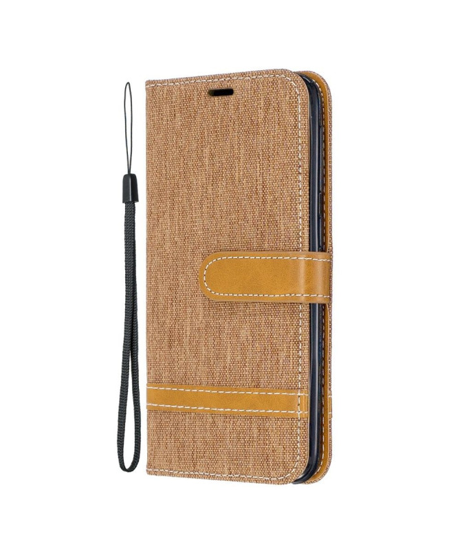 Etui Samsung Galaxy A20e revêtement tissu