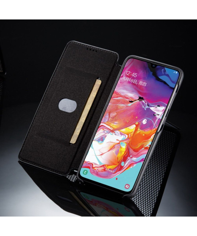 Samsung Galaxy A50 - Coque avec rabat simili cuir