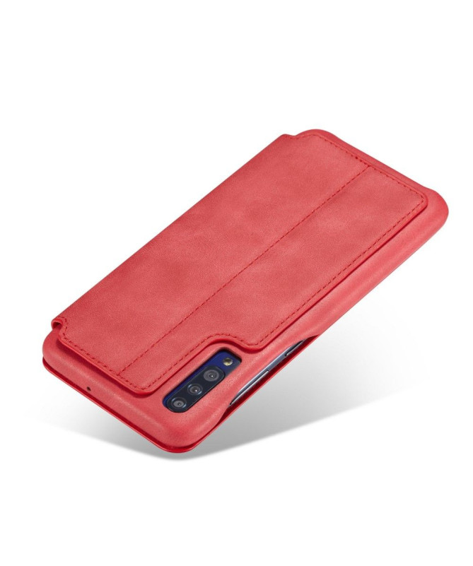 Samsung Galaxy A50 - Coque avec rabat simili cuir
