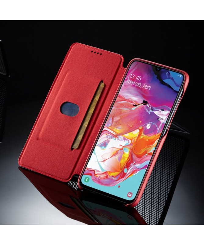 Samsung Galaxy A50 - Coque avec rabat simili cuir