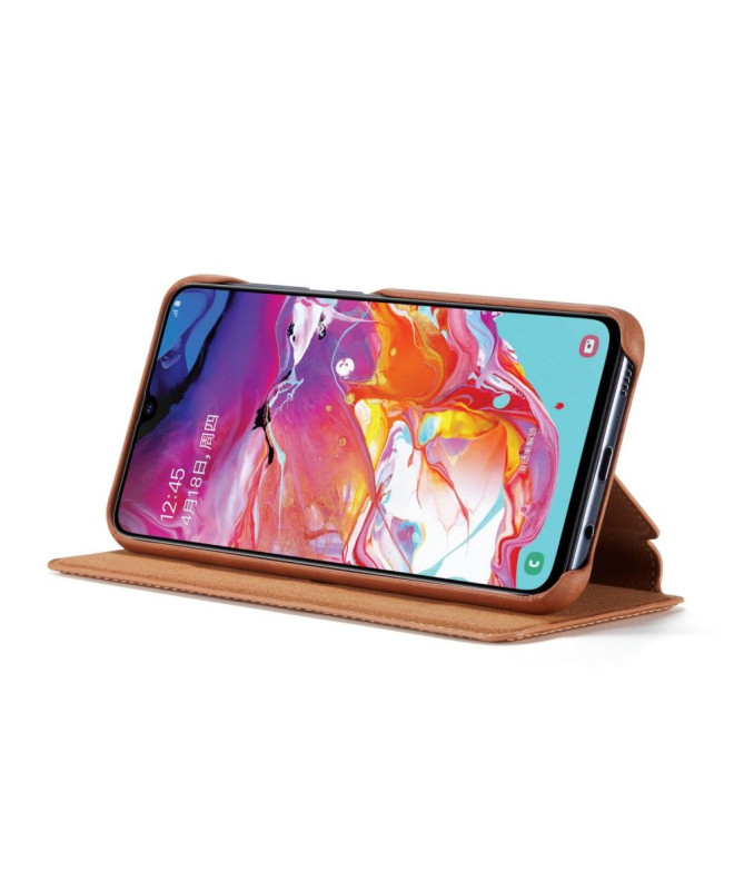 Samsung Galaxy A50 - Coque avec rabat simili cuir