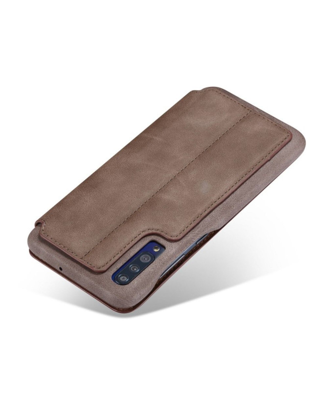 Samsung Galaxy A50 - Coque avec rabat simili cuir