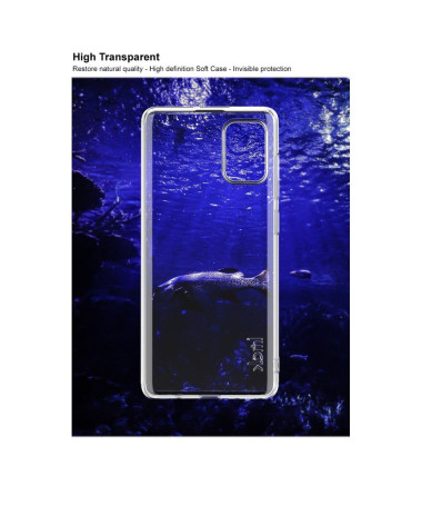 Coque Samsung Galaxy A51 transparente en silicone