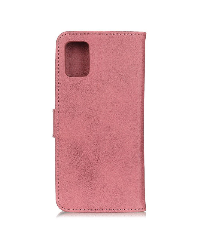 KHAZNEH - Housse Samsung Galaxy A41 imitation cuir - Rose - photo 2