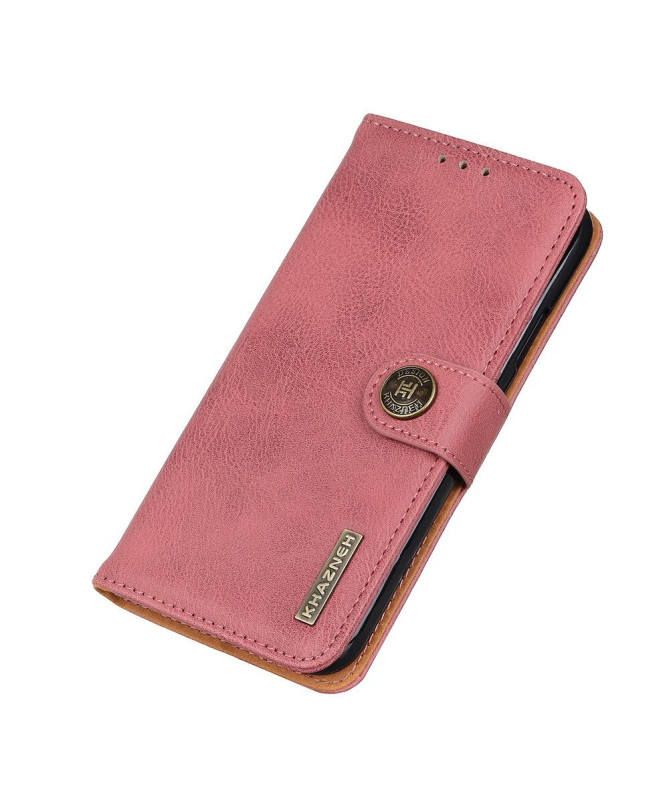 KHAZNEH - Housse Samsung Galaxy A41 imitation cuir - Rose - photo 3