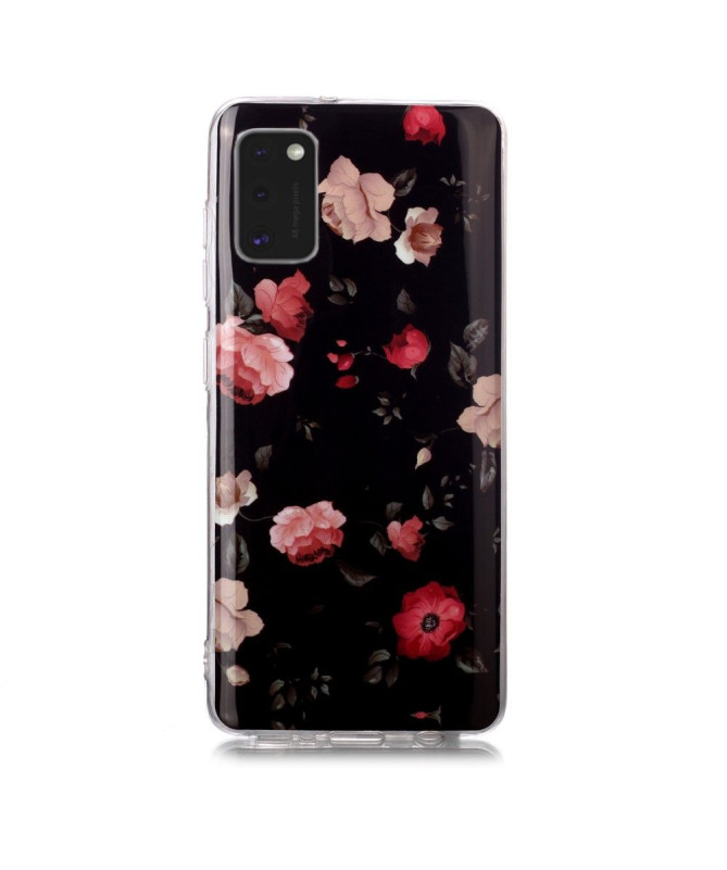 Coque Samsung Galaxy A41 Luminous Fleurs