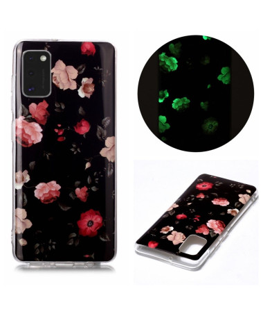 Coque Samsung Galaxy A41 Luminous Fleurs