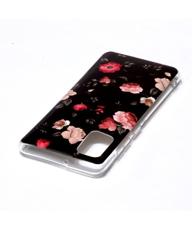 Coque Samsung Galaxy A41 Luminous Fleurs