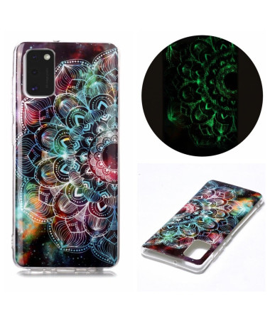 Coque Samsung Galaxy A41 Luminous Mandala Coloré