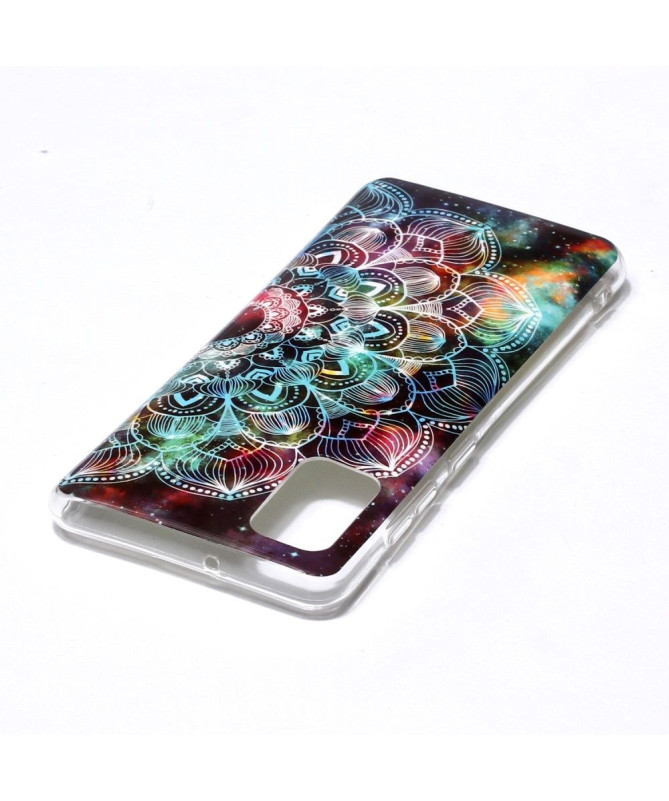 Coque Samsung Galaxy A41 Luminous Mandala Coloré