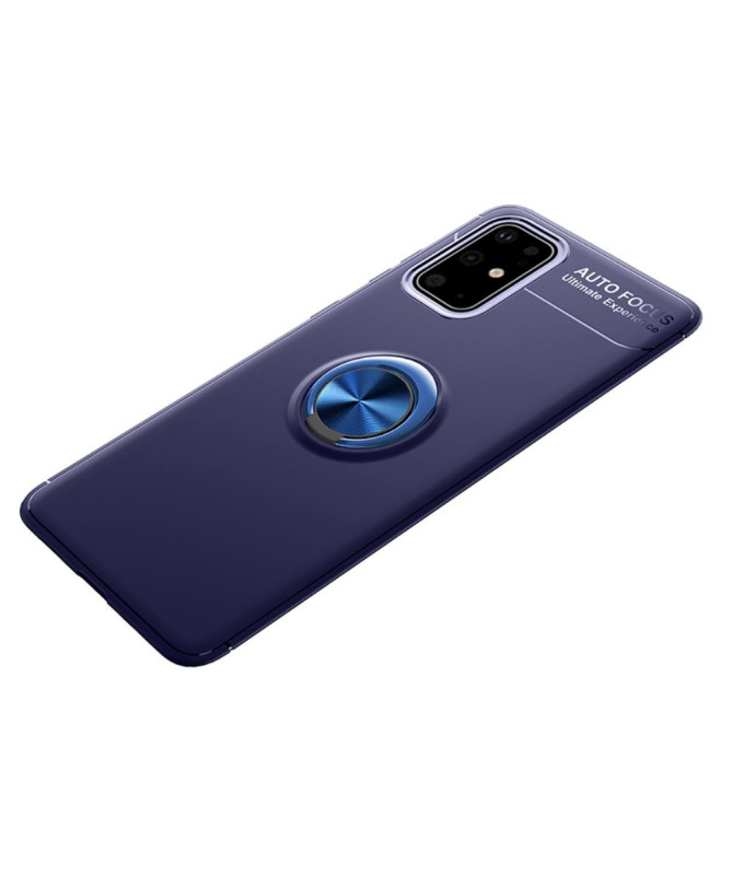 Coque Samsung Galaxy A41 avec bague métallique rotative