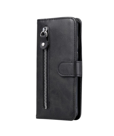 Housse Samsung Galaxy A41 Zipper Pocket Fonction Support