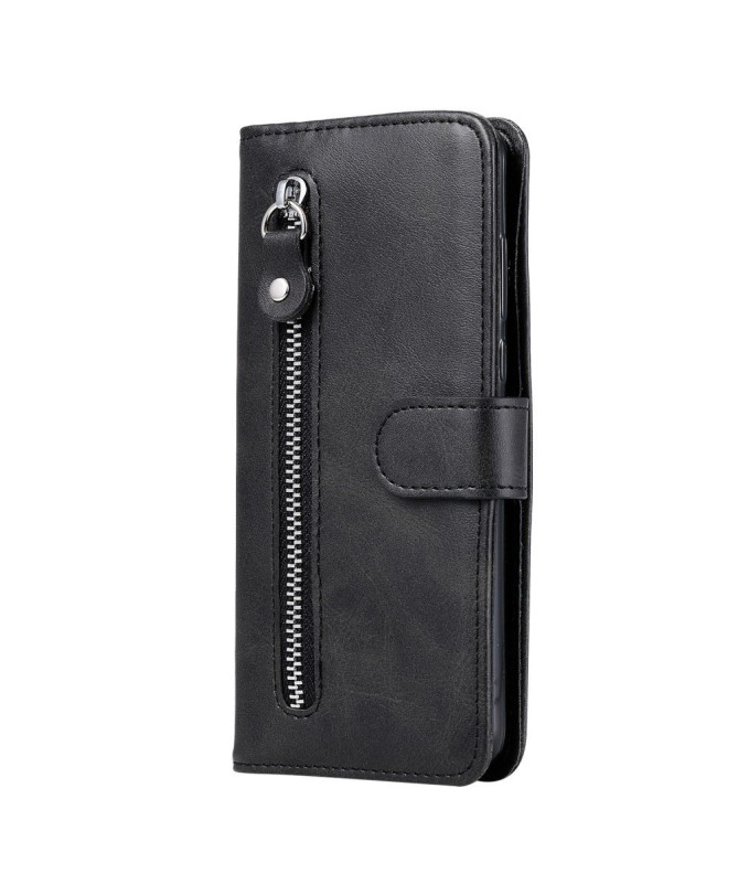 Housse Samsung Galaxy A41 Zipper Pocket Fonction Support