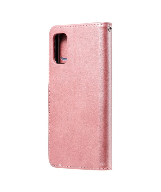 Housse Samsung Galaxy A41 Zipper Pocket Fonction Support