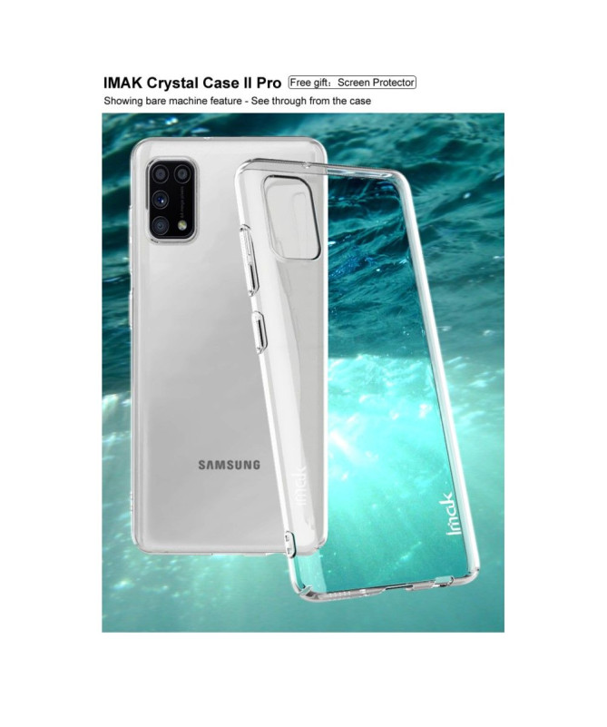 Coque Samsung Galaxy A41 IMAK Transparente Silicone