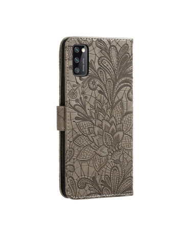 Housse Samsung Galaxy A41 Fleur Dentelle Chic