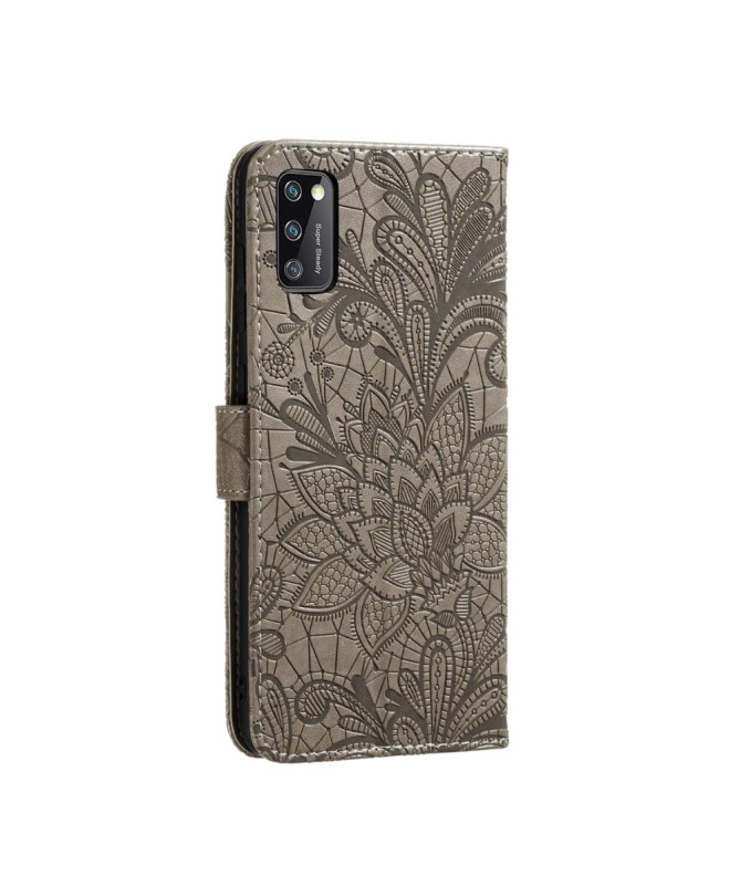 Housse Samsung Galaxy A41 Fleur Dentelle Chic