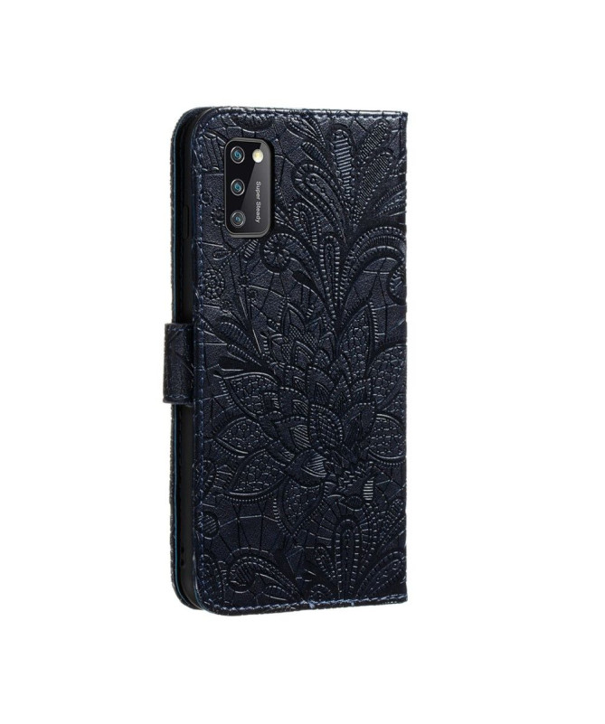 Housse Samsung Galaxy A41 Fleur Dentelle Chic