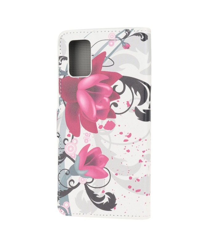 Housse Samsung Galaxy A41 fleur de lotus