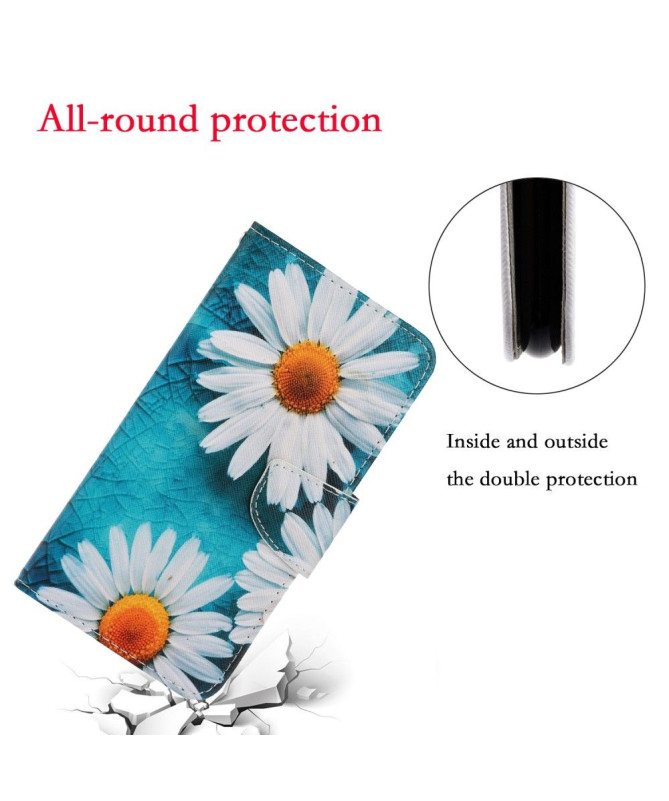 Housse Samsung Galaxy A41 Marguerite