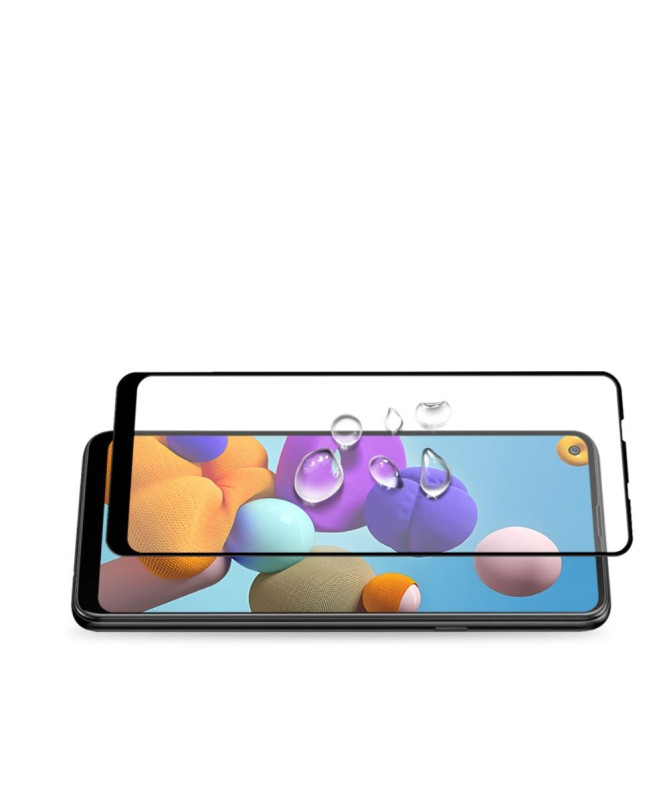 Protection d’écran Samsung Galaxy A21s en verre trempé full size - photo 4