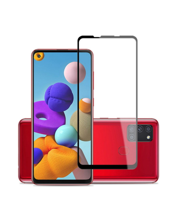 Protection d’écran Samsung Galaxy A21s en verre trempé full size - photo 6