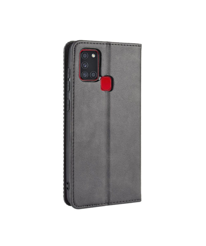 Étui Samsung Galaxy A21s Le Cirénius Style Cuir