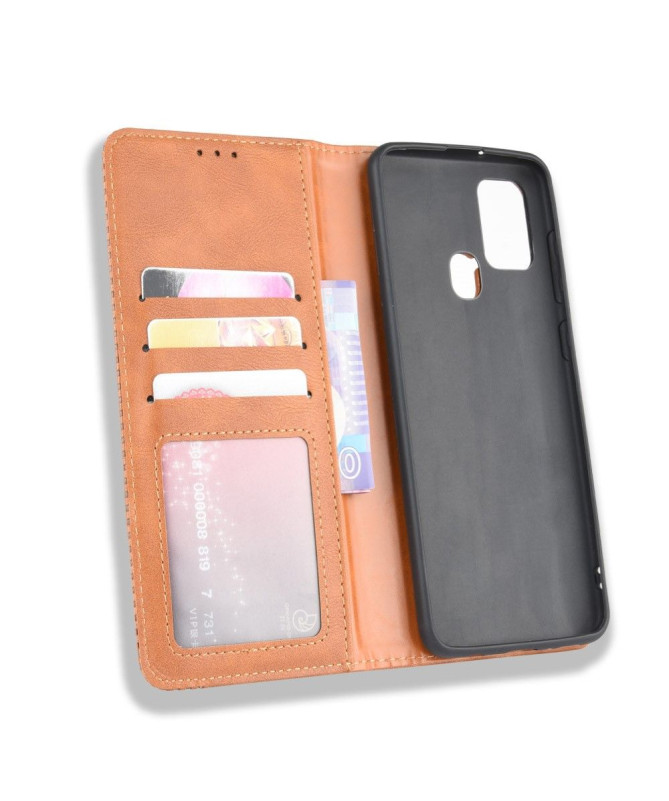 Étui Samsung Galaxy A21s Le Cirénius Style Cuir